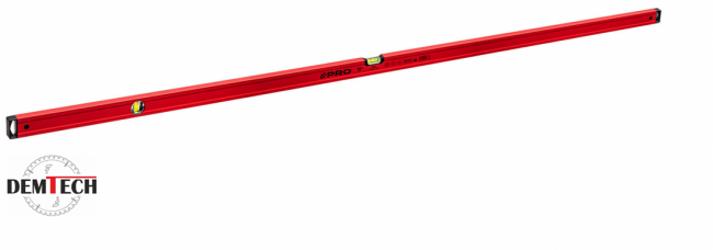 PRO Poziomica PRO600 czerwona 200 CM 3-01-01-A1-200