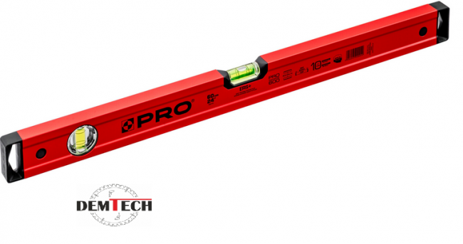 PRO Poziomica PRO600 czerwona 120 CM 3-01-01-A1-150