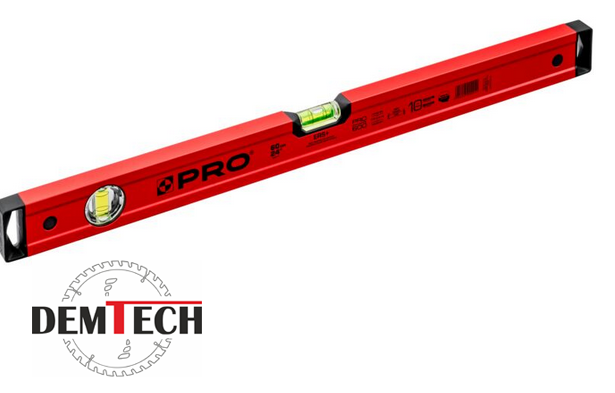 PRO Poziomica aluminiowa 60CM PRO600 czerwona 3-01-01-A1-060