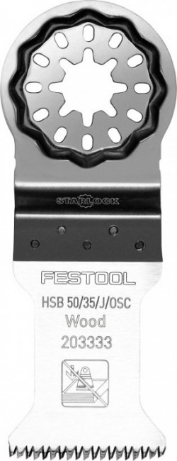 Brzeszczoty do drewna HSB 50/35/J/OSC/5, FESTOOL 203333