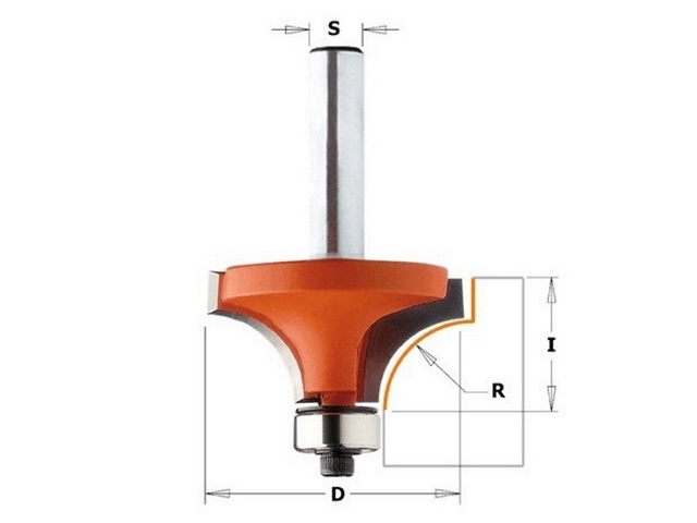 CMT frez zaokrąglający 939.167.11 HM R=2 D=16,7 I=12,7