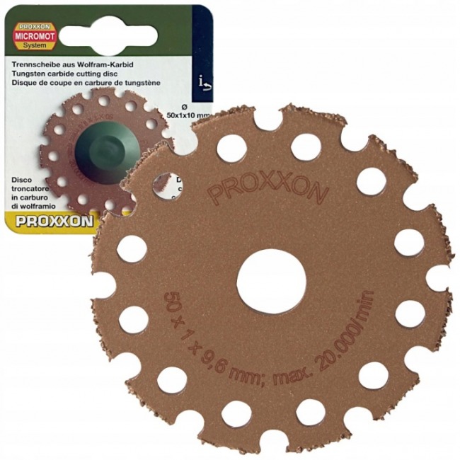 PROXXON PR28556 Tarcza tnąca z węglika wolframu Ø 50 mm