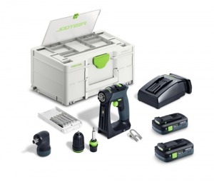 Wiertarko-wkrętarka CXS 18 TBX4,0 I-Set Festool 579354