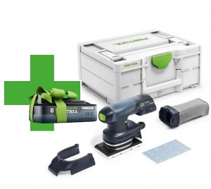 Festool Akumulatorowa szlifierka oscylacyjna RTSC 400 Li-Basic 576347