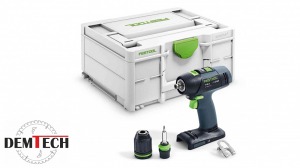 Festool Akumulatorowa wiertarko-wkrętarka T 18+3-Basic 576448
