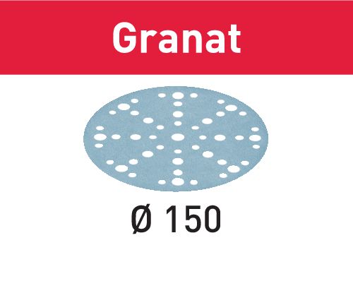 Festool Krążki ścierne STF D150/48 P80 GR/50 Granat 575162